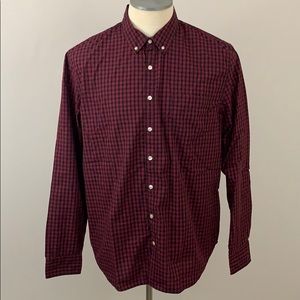 Lucky Brand men’s plaid shirt size Slim fit XL